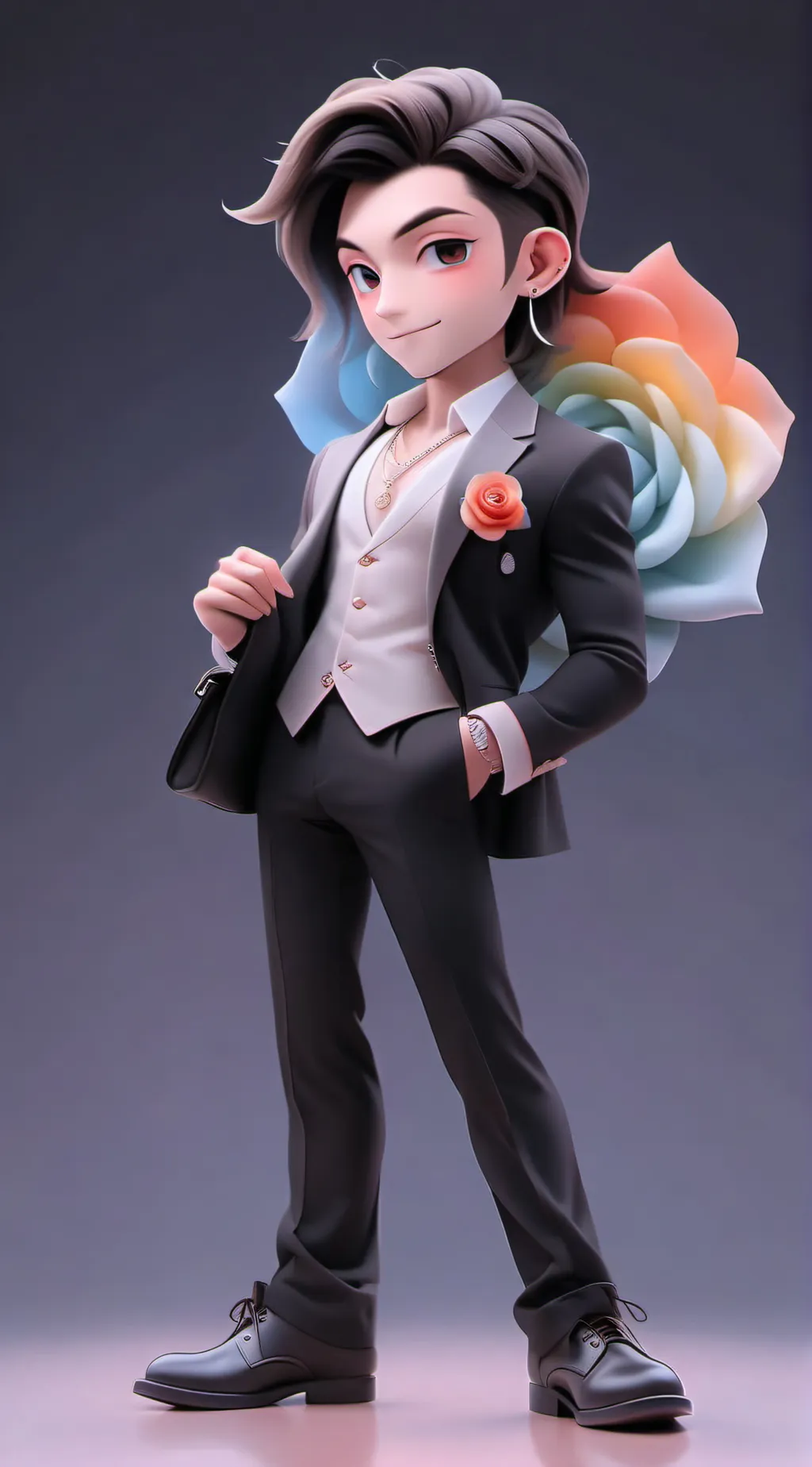 ai character: twisted dandy background