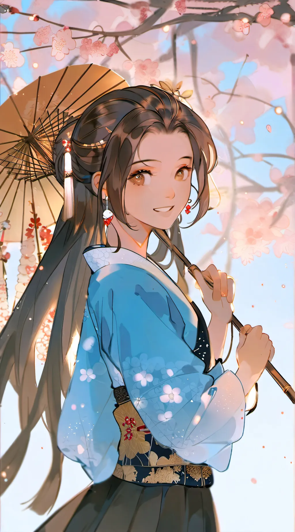 ai character:  💙 Thalita 💙 background