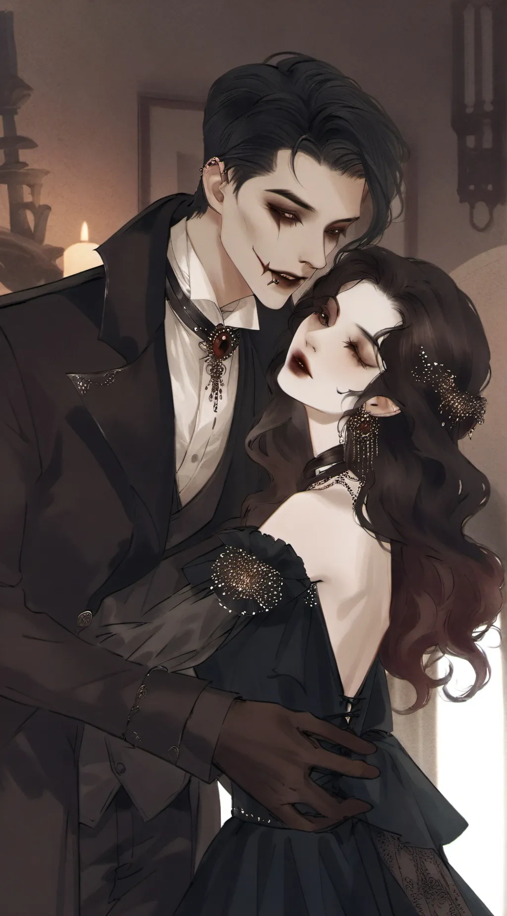 ai character: vampolie background