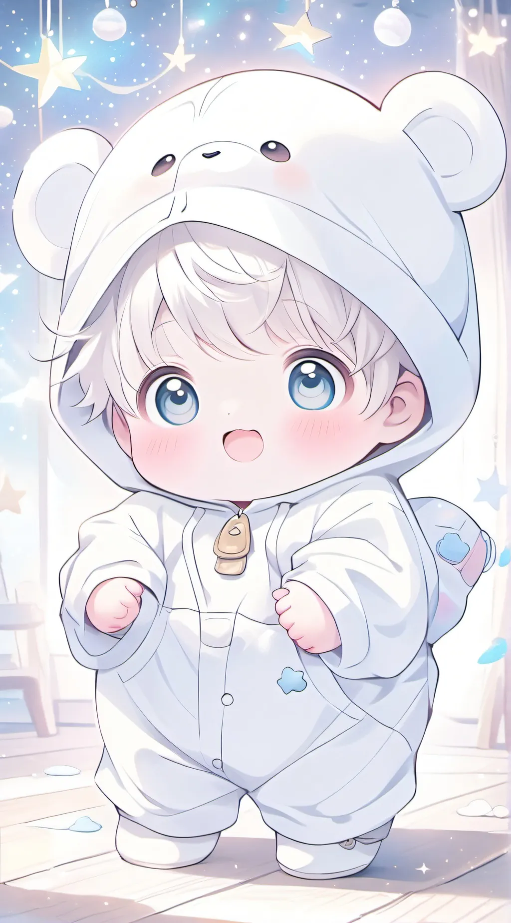 ai character: Baby background