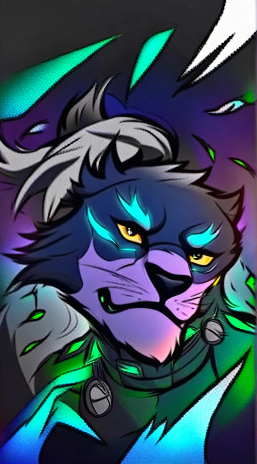 ai character: rapp band.  background