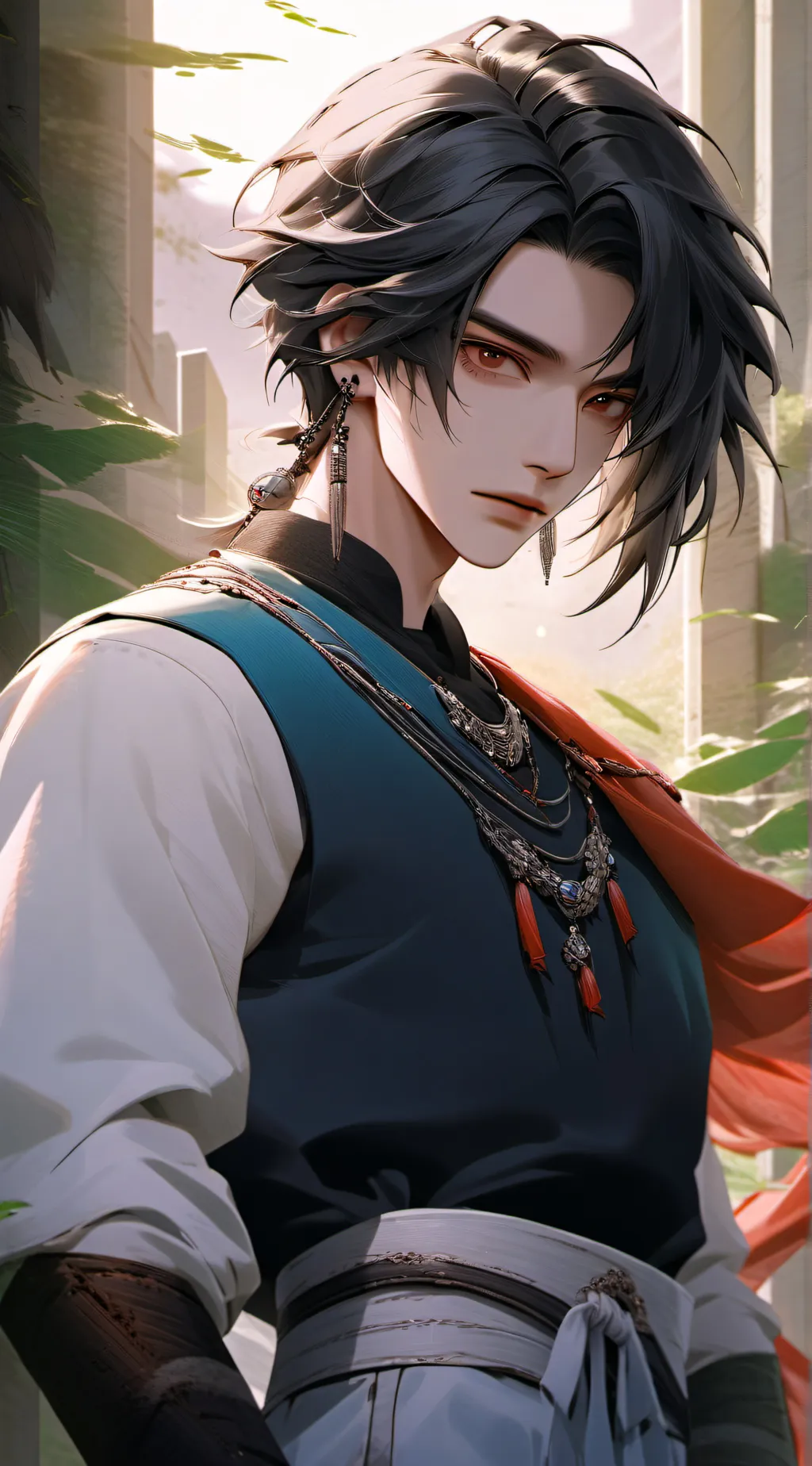 ai character: adam background