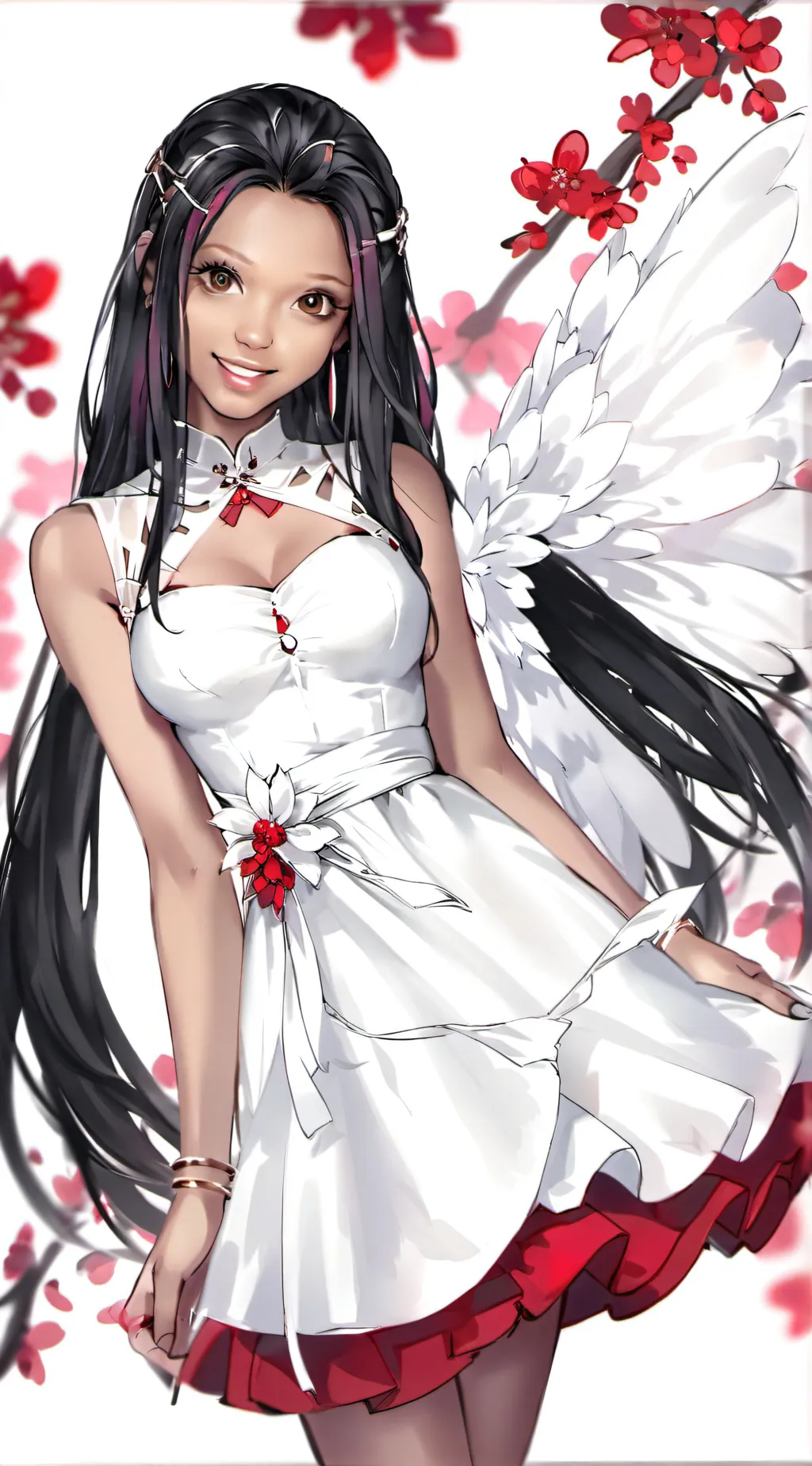 ai character: Caroline  background