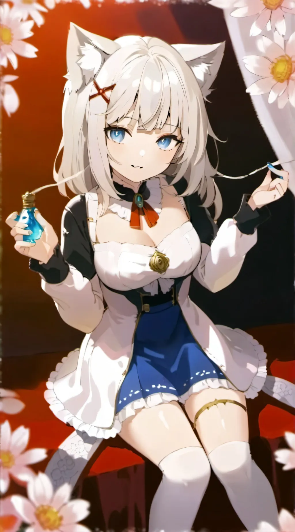 ai character: sleepover background