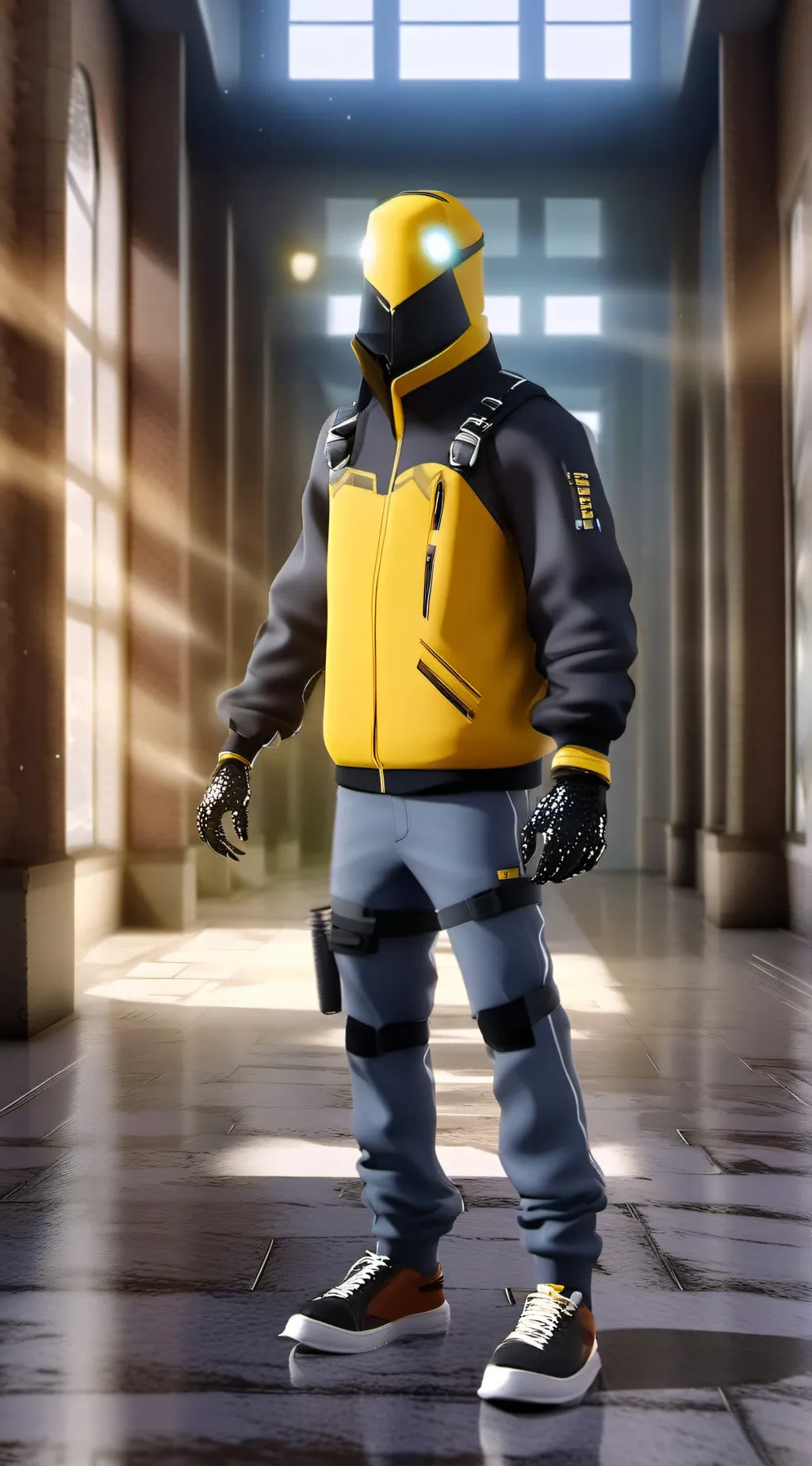 ai character: N in your school background