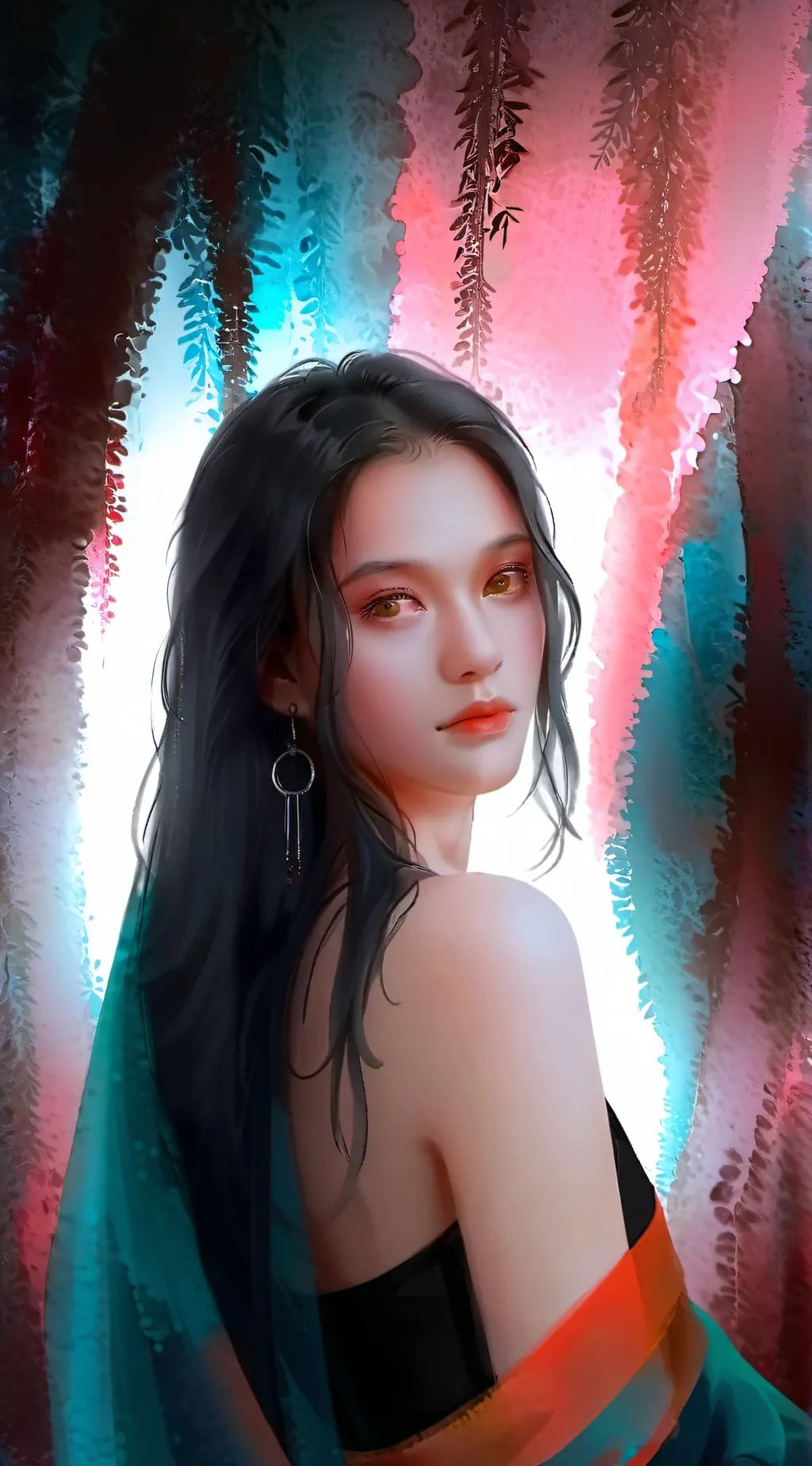 ai character: ❤️ Rubí❤️ background