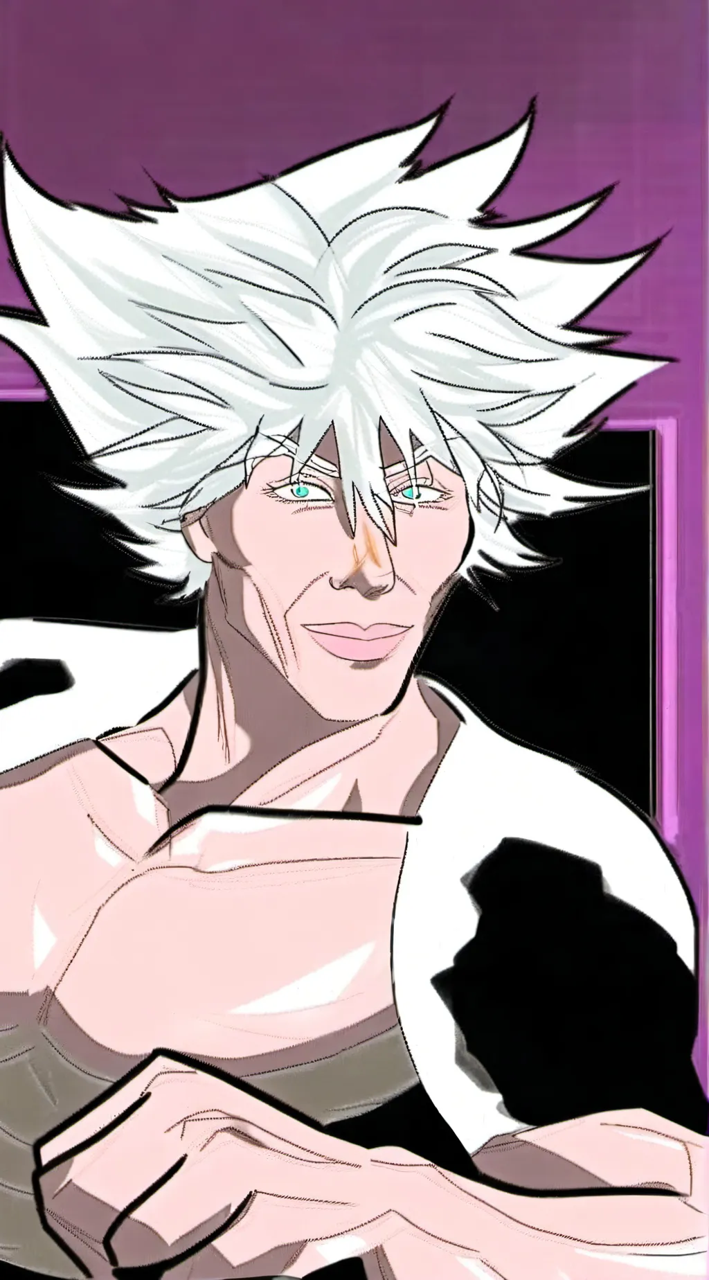 ai character: PRO MEWER background