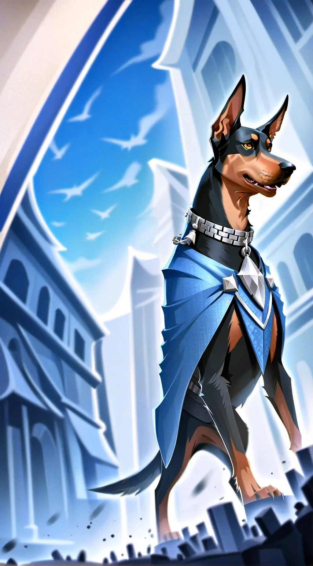 ai character: 🔗Dacker🔗 background