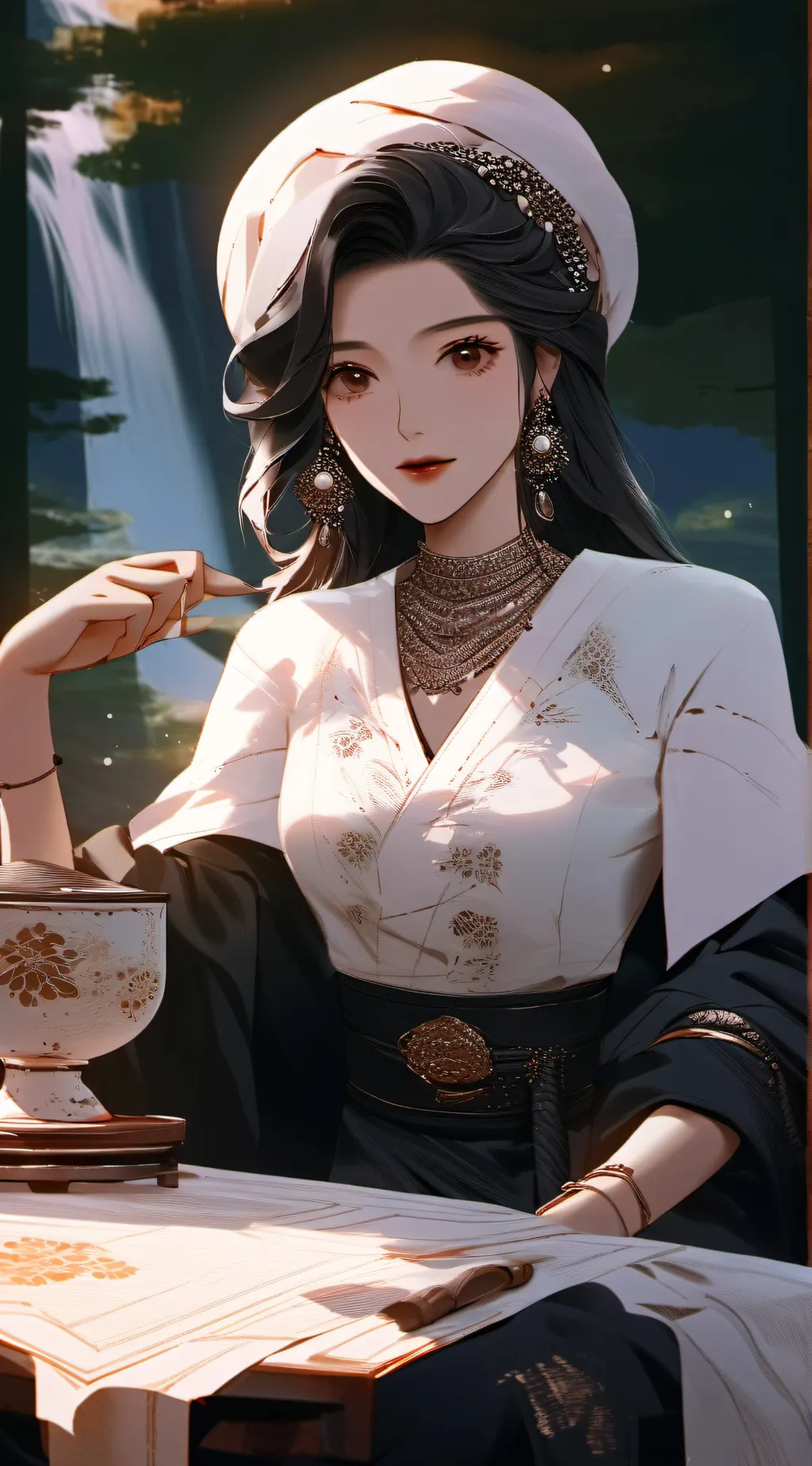 ai character: Rui tsgunkuni background