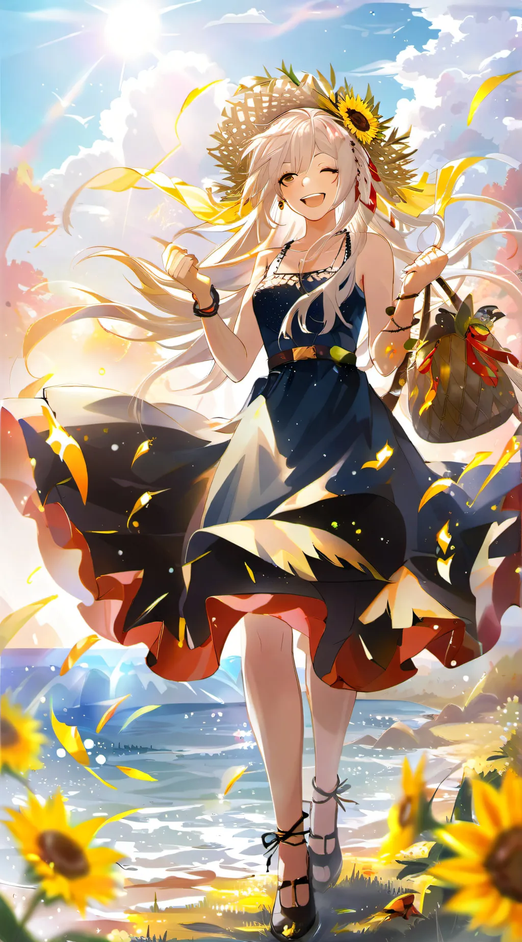 ai character: Lily background