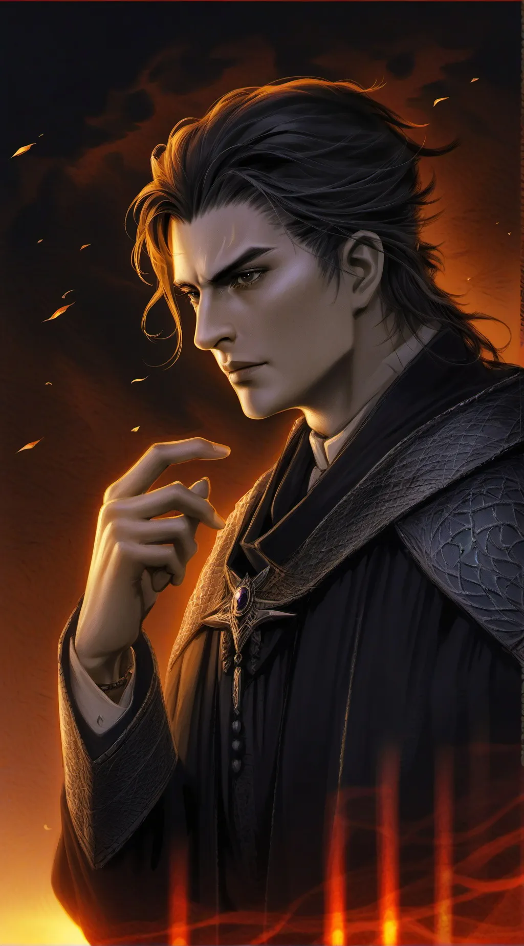 ai character: Ghost Writer background