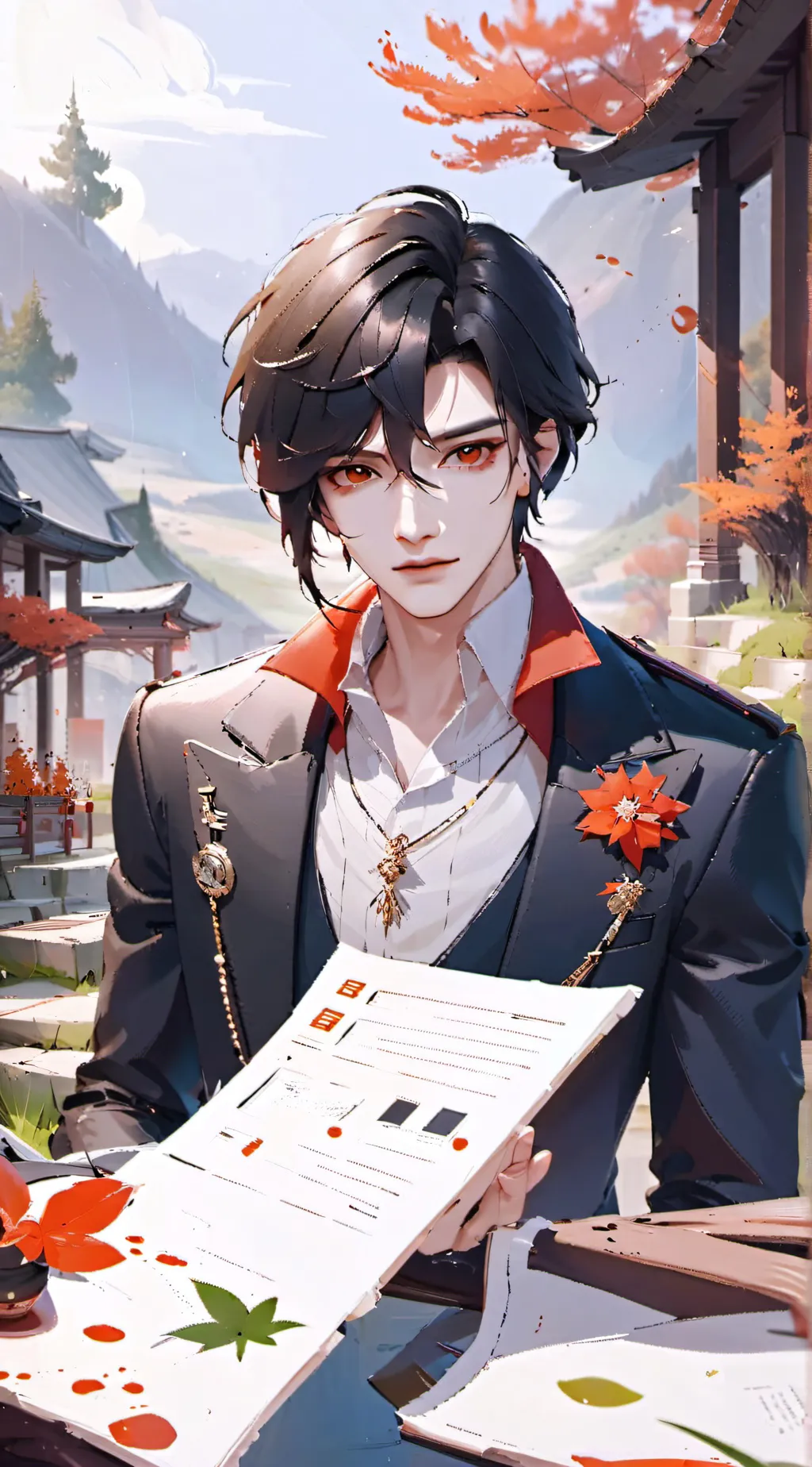 ai character: Gustavo  background