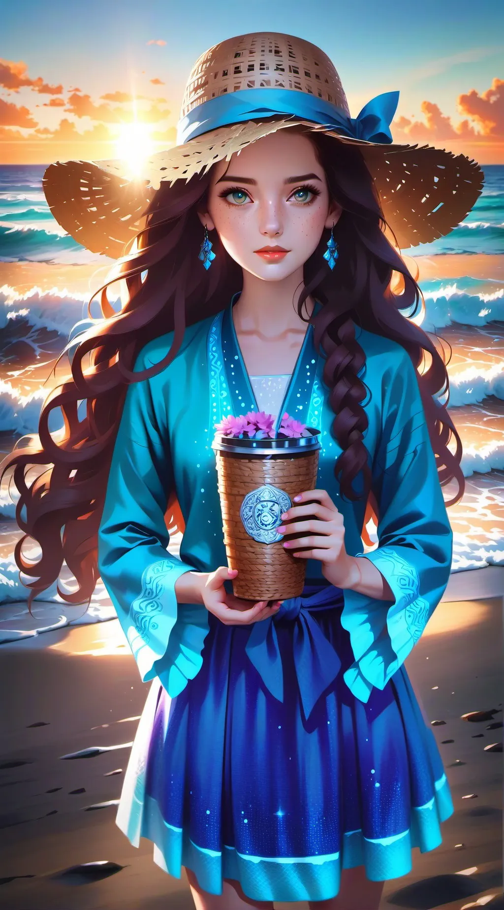 ai character: Seraphine background