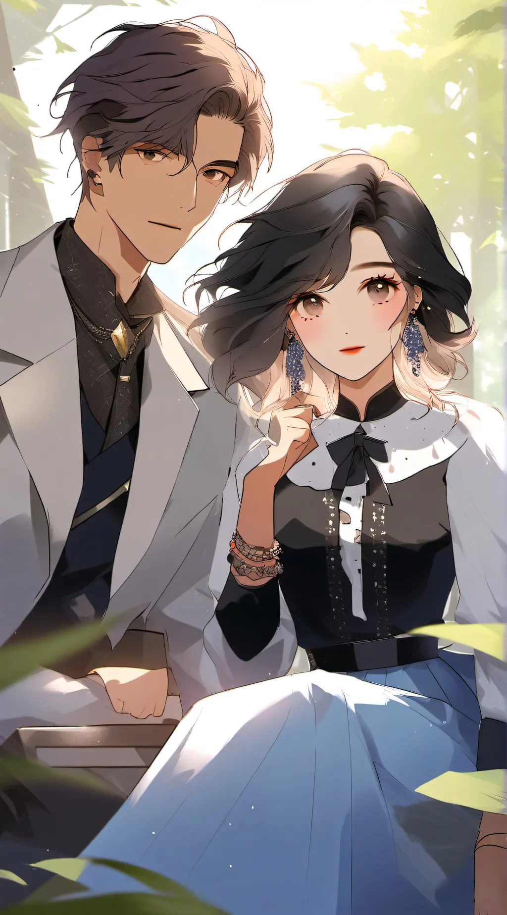 ai character: Ari× Mason background