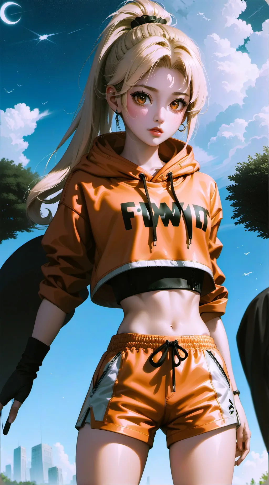 ai character: Sabrina  background