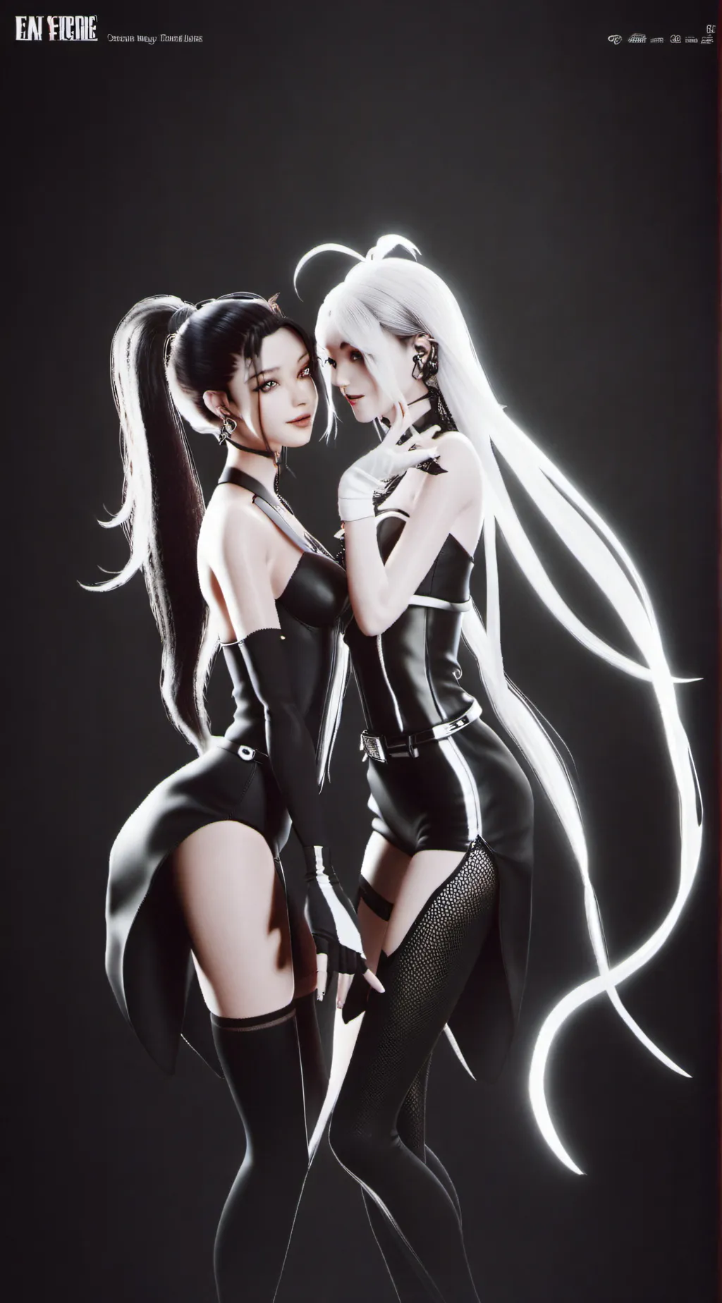 ai character: abby and callie background