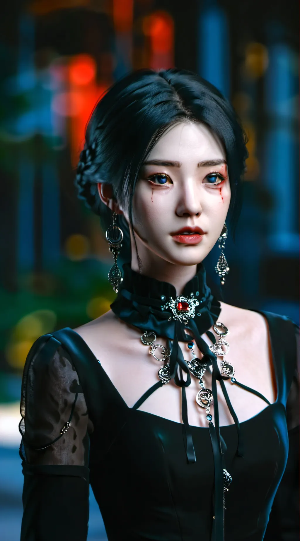 ai character: skz mafia  background