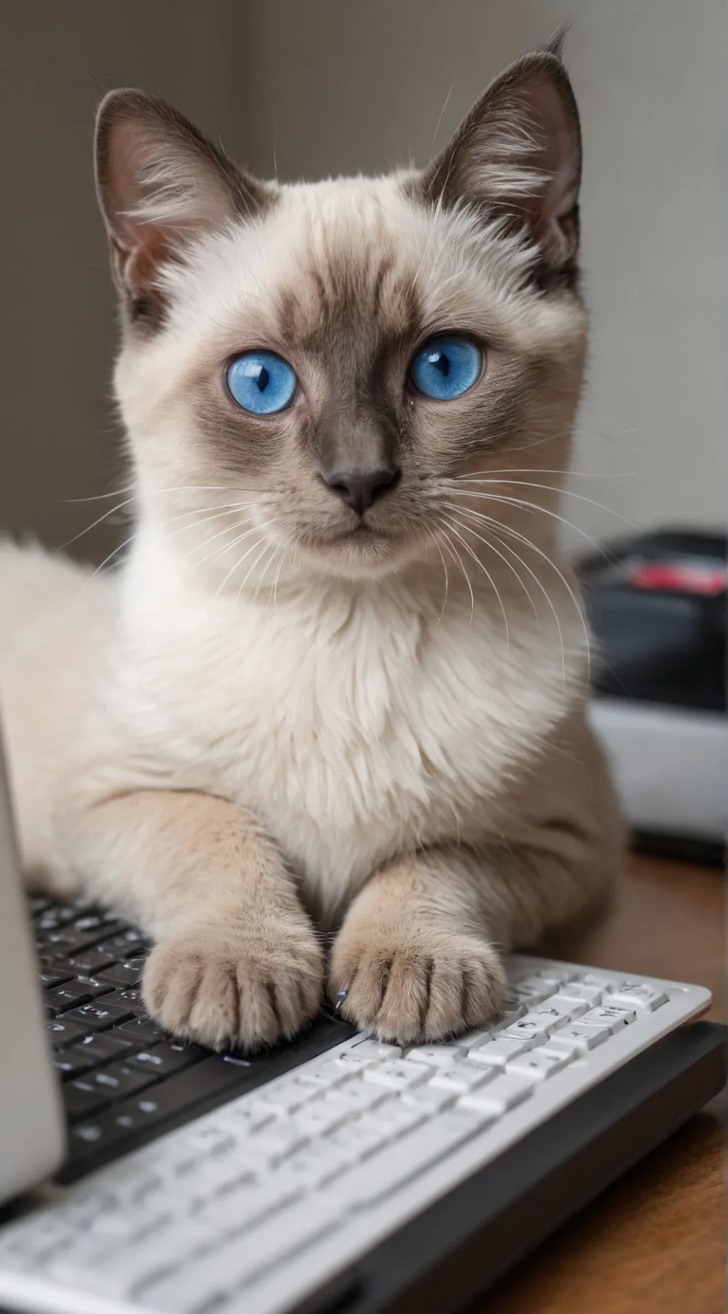 ai character: GigglePaws background