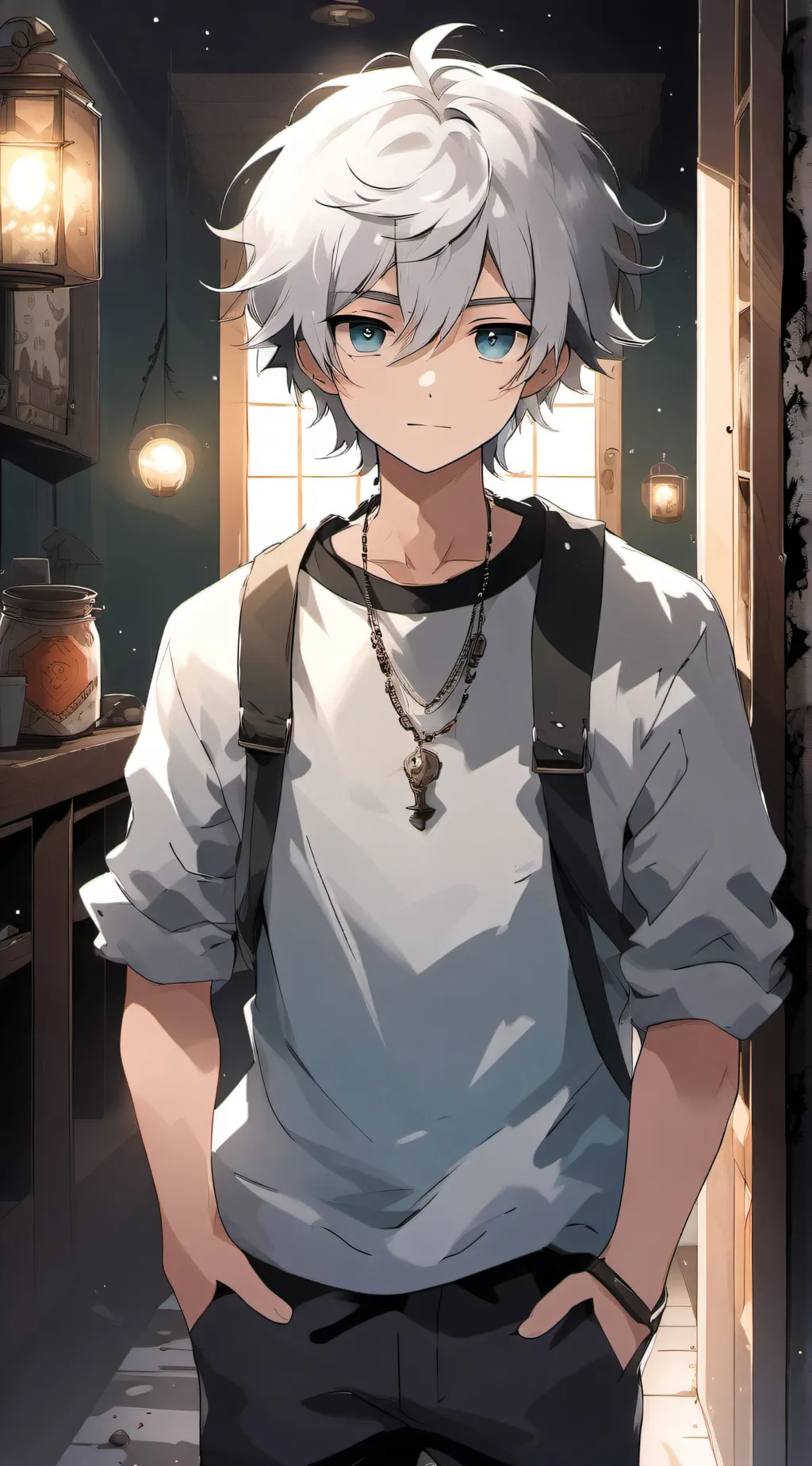 ai character: Jay  background