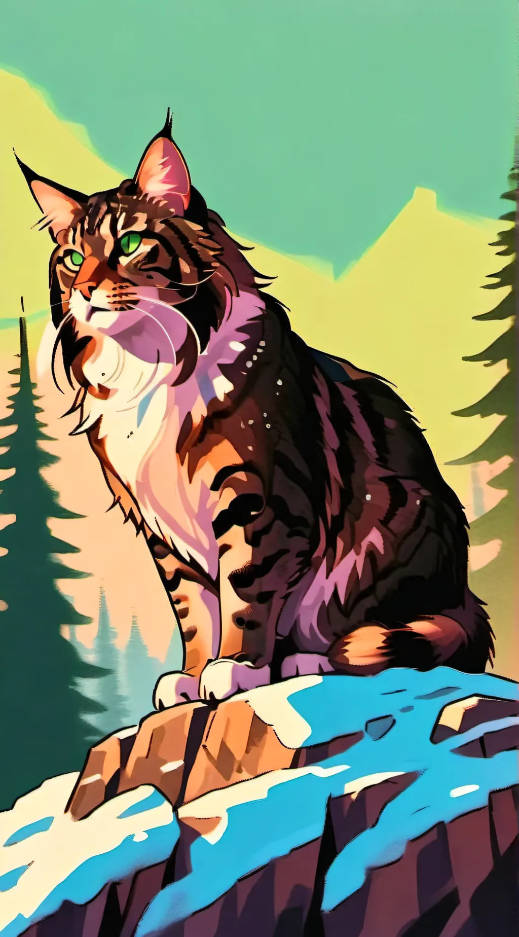 ai character: ❄️NORTH COLONY❄️ background