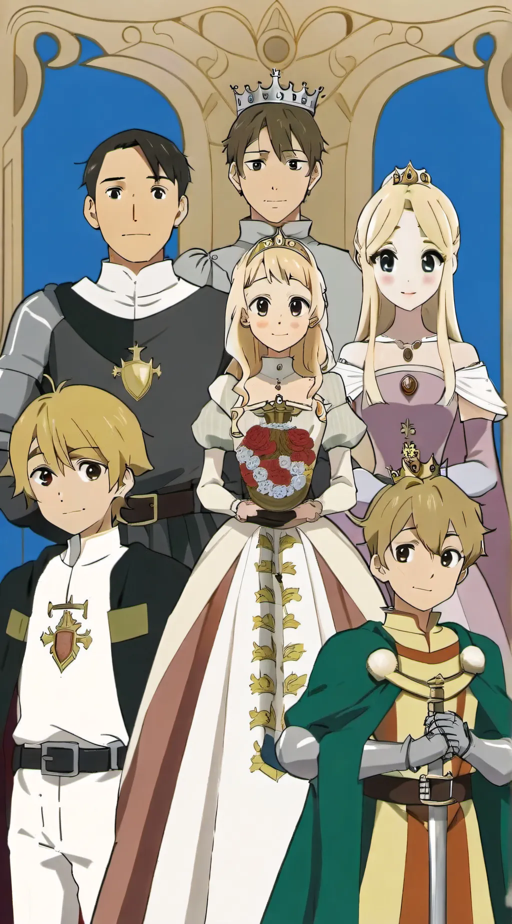 ai character: medieval dynasty background