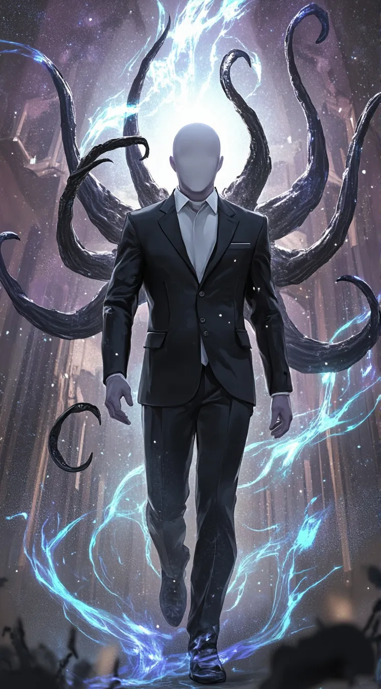 ai character: SlenderMan background