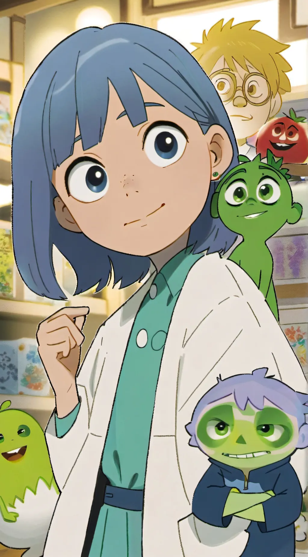 ai character: inside out  background