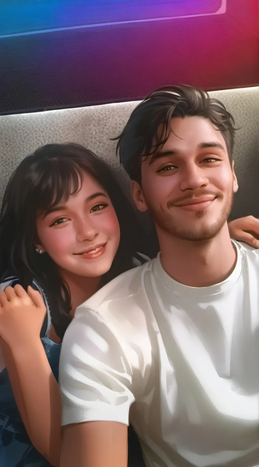 ai character: siblings background