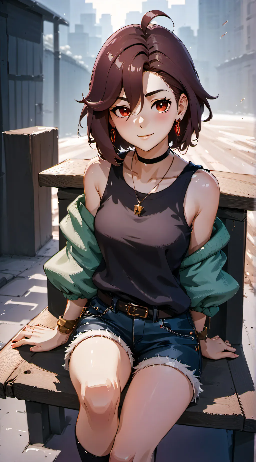 ai character: Evelyn background