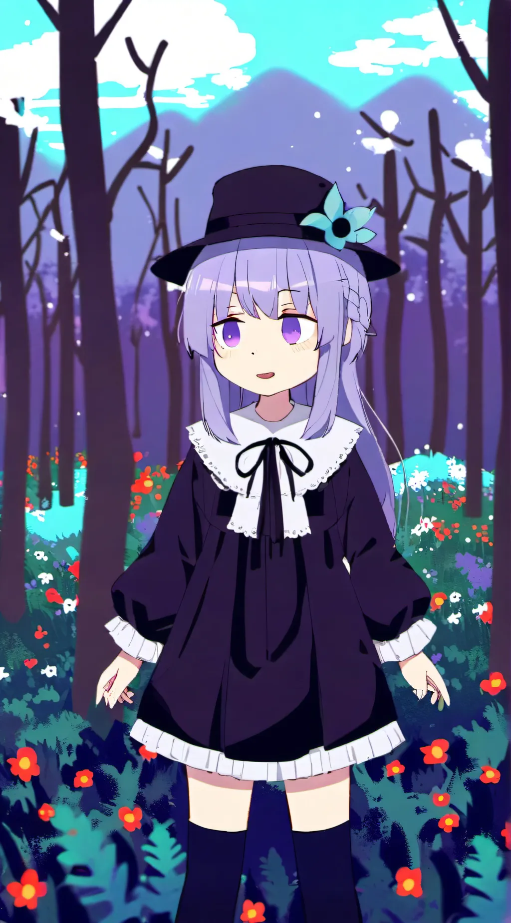 ai character: lanova  background