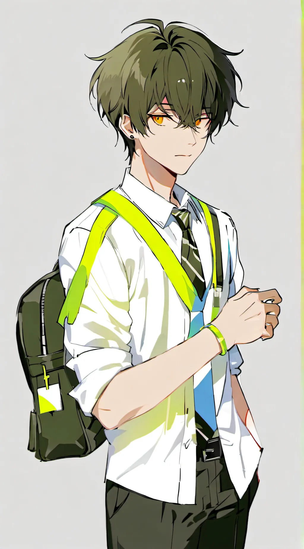 ai character: Mark background