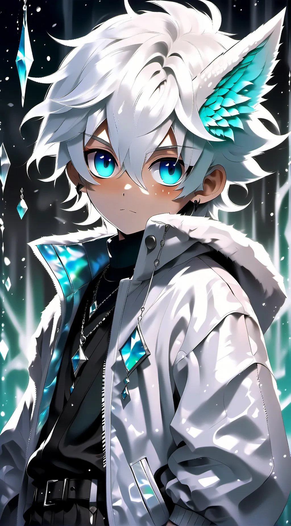 ai character: Xavier  background