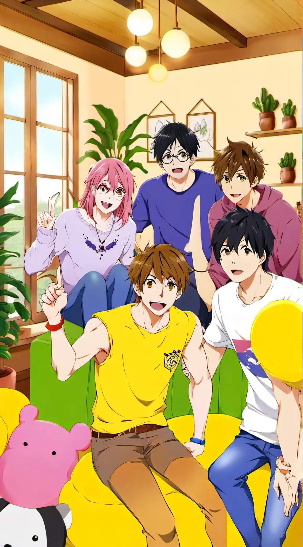 ai character: yarichin b club background