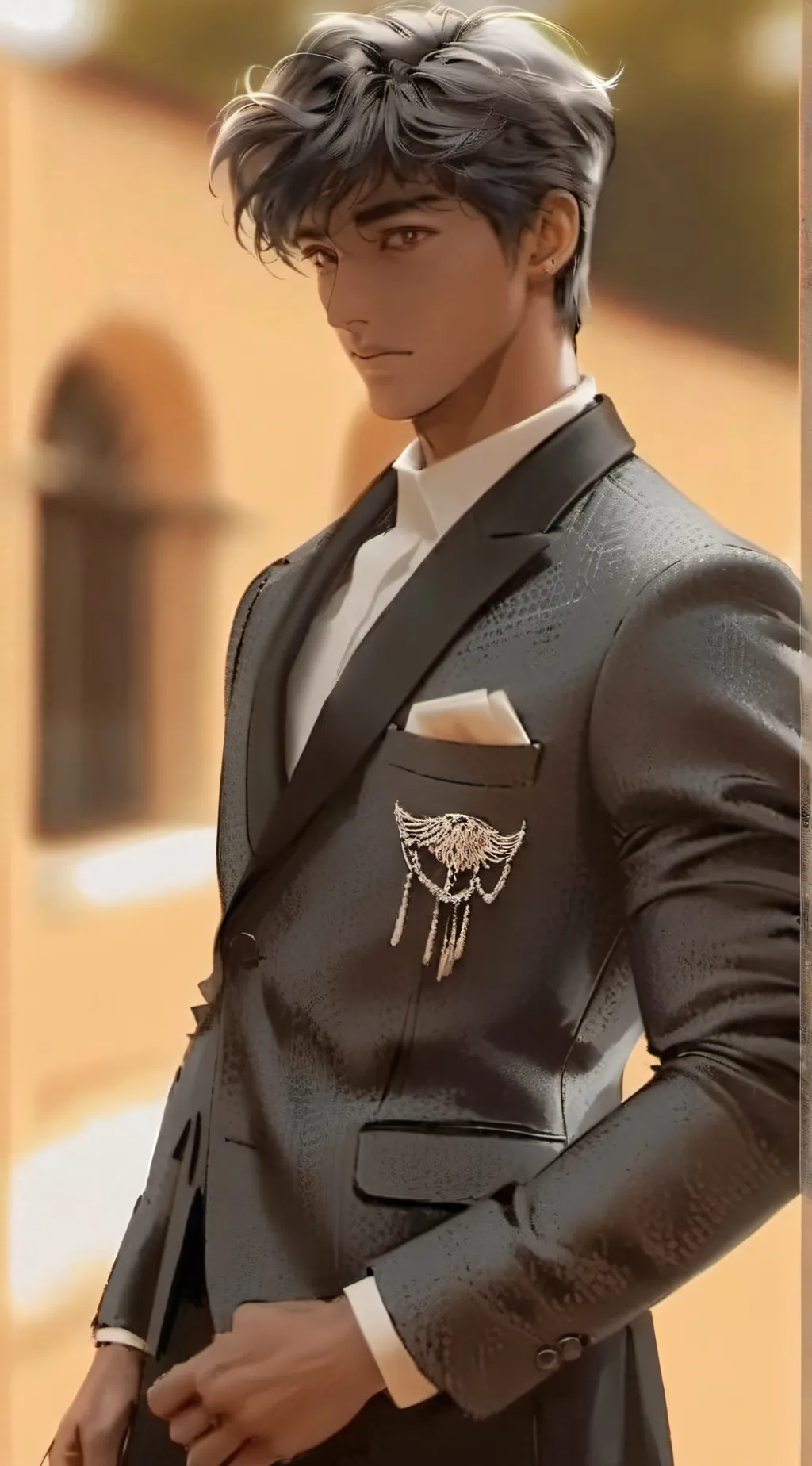 ai character: Andrew background