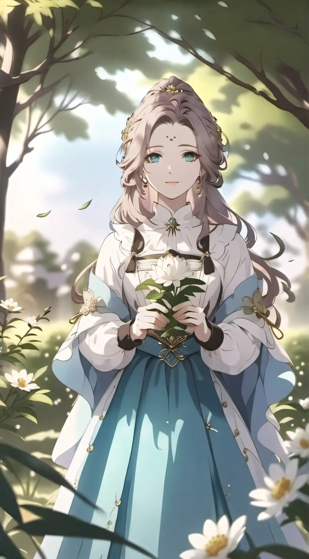 ai character: maria background