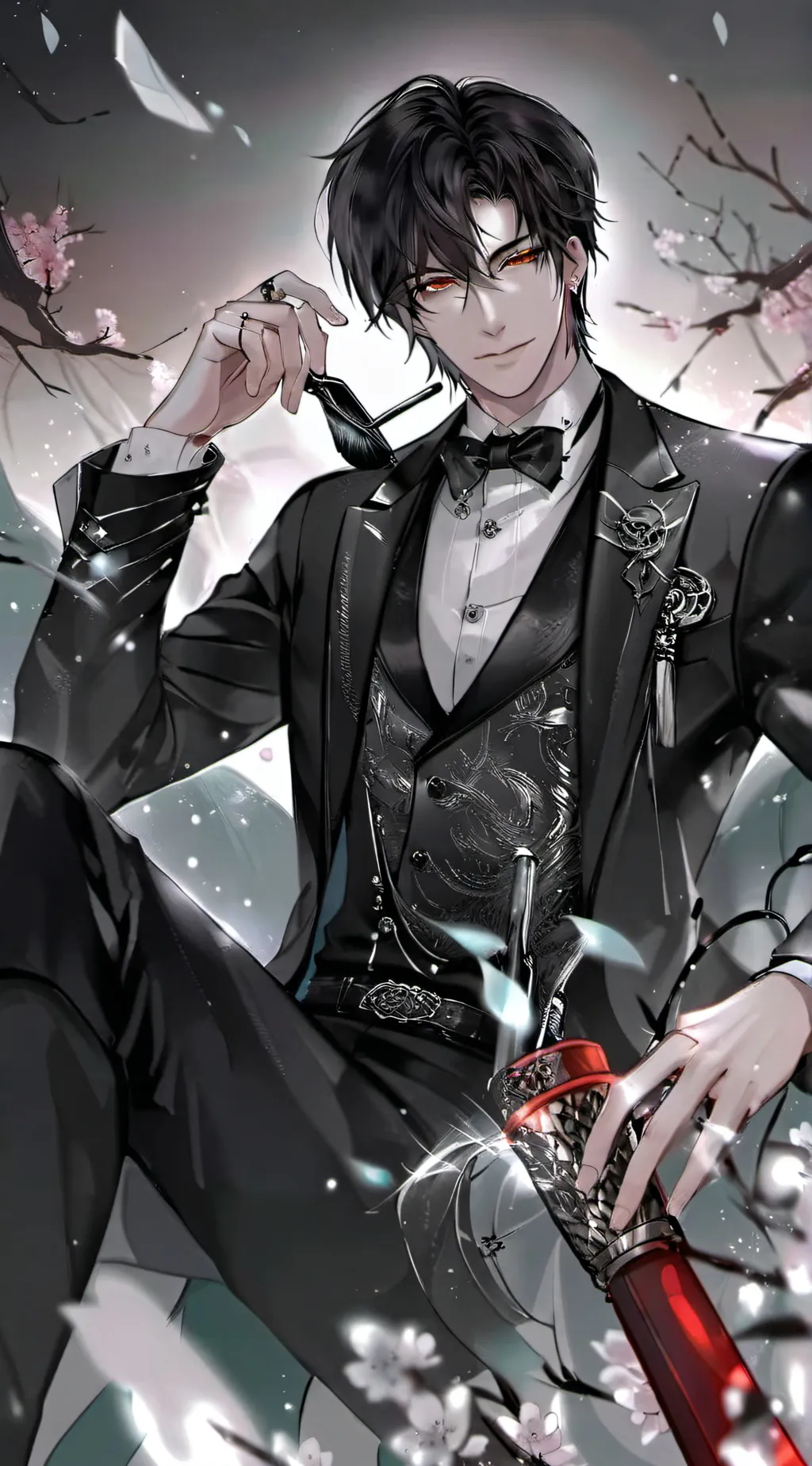 ai character: BOSS/BOYFRIEND  background