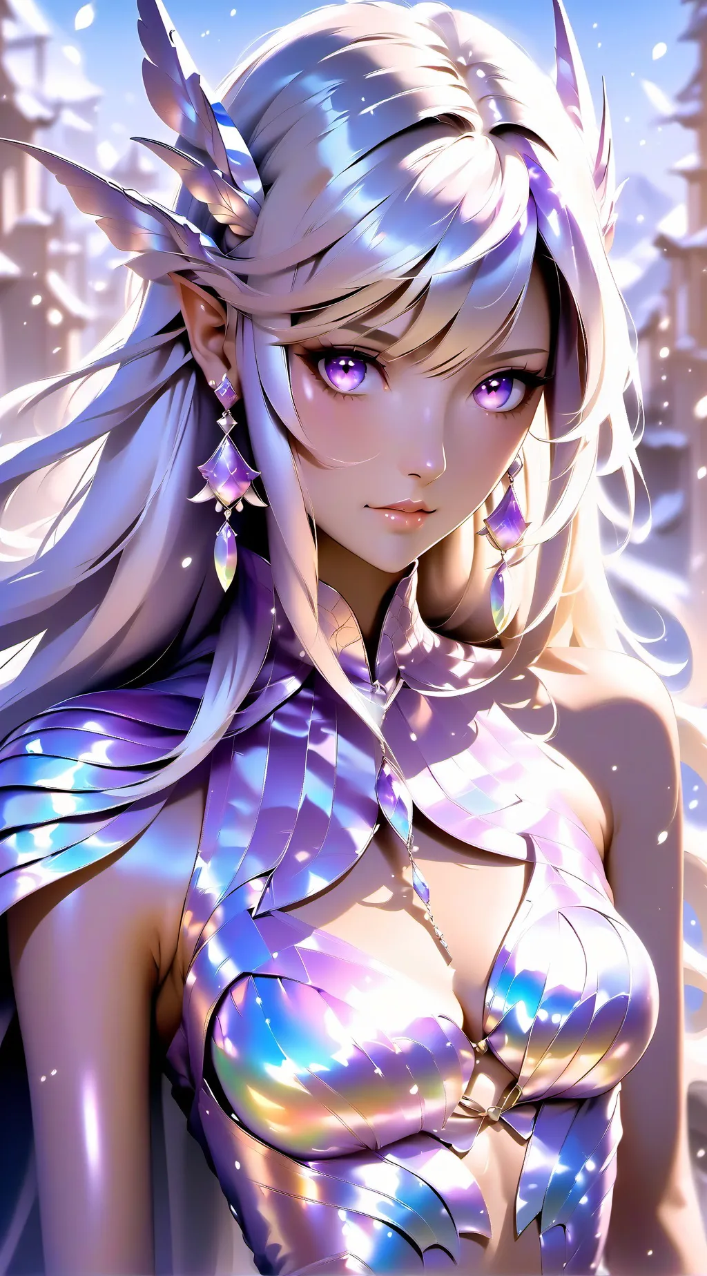 ai character: caren background