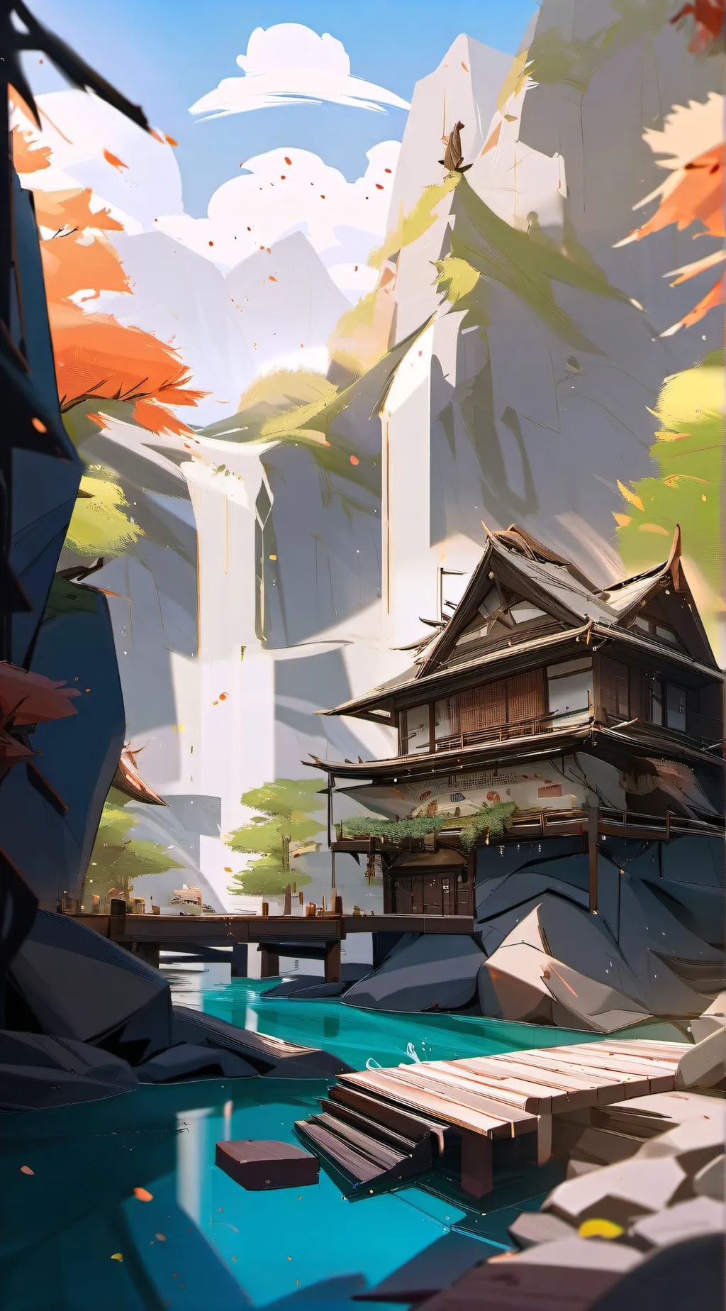 ai character: mha fire alarm  background