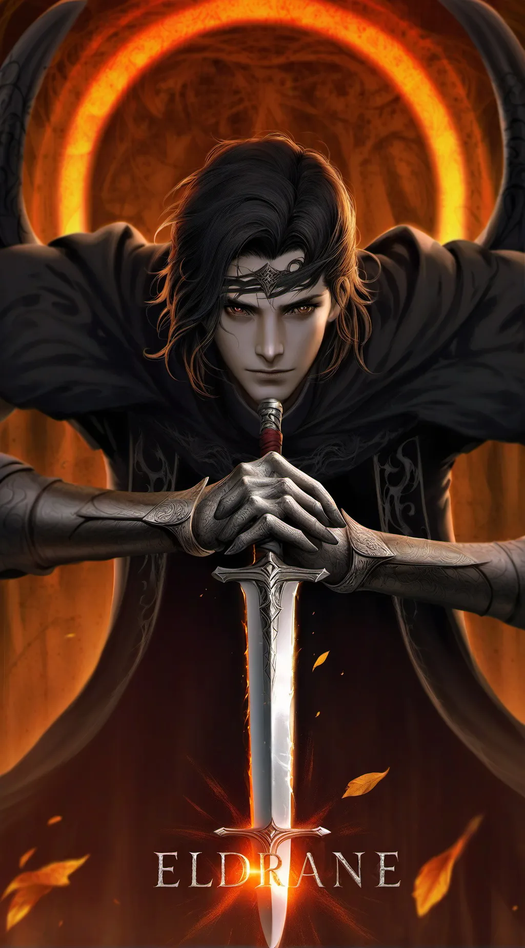 ai character: Shadow  background