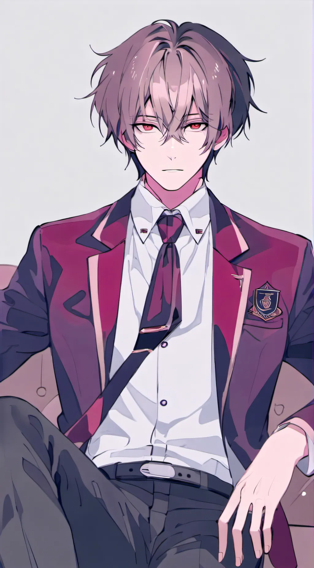 ai character: Leonardo Froister background