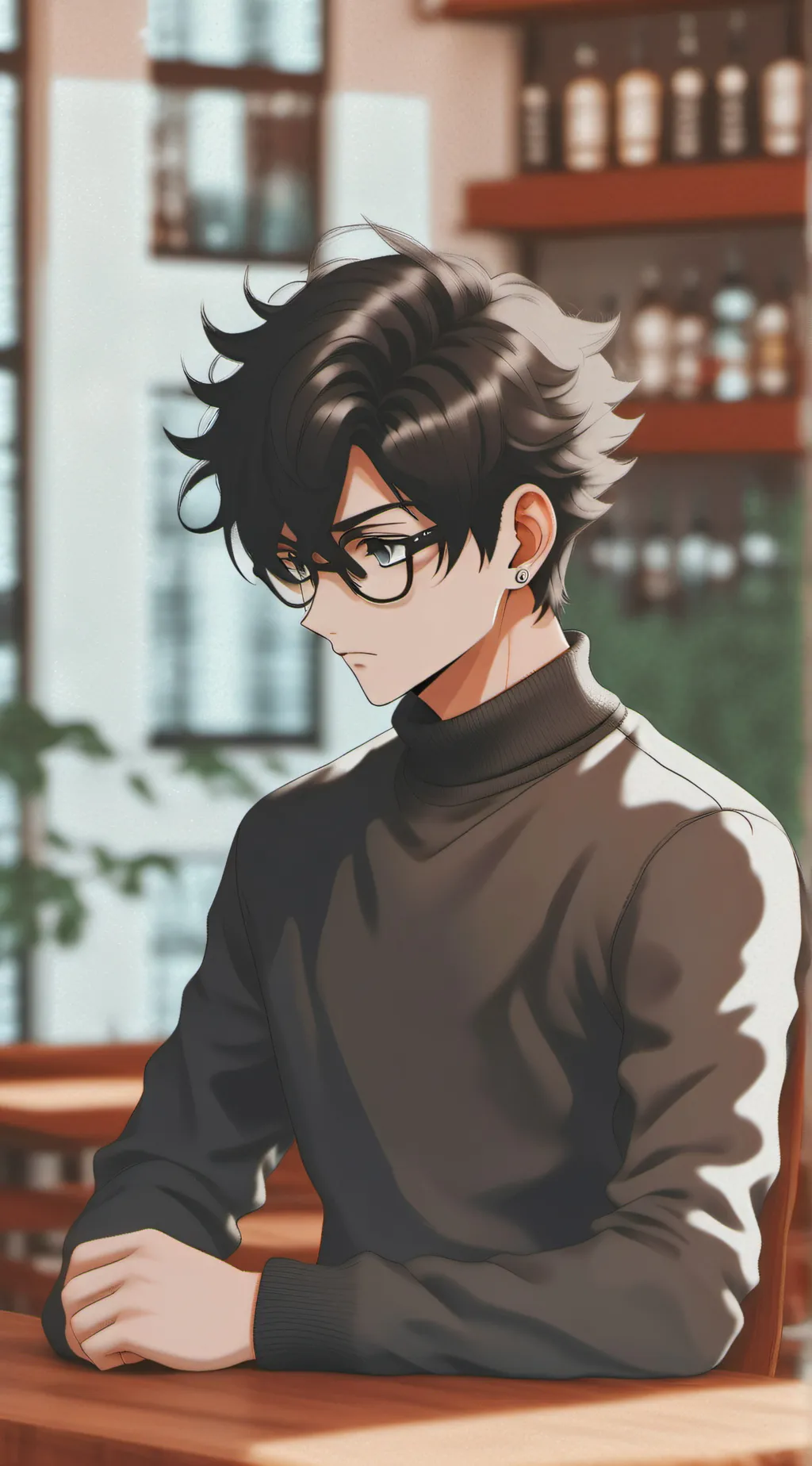 ai character: Kenneth  background