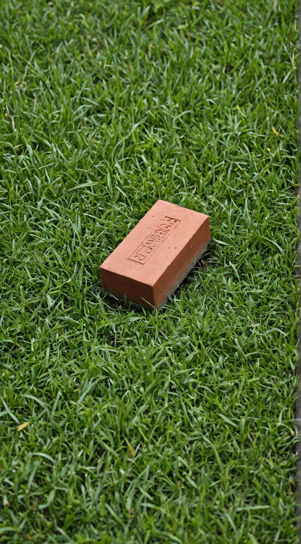 ai character: its a brick  background