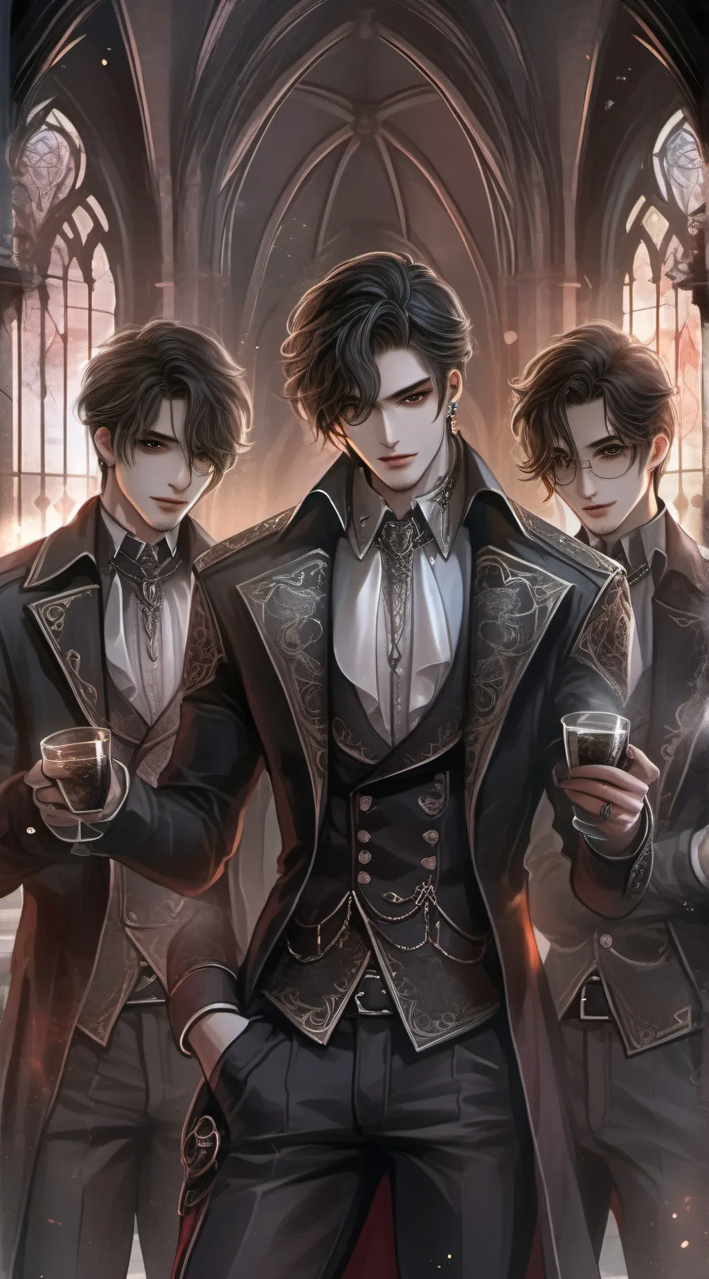 ai character: Nightclub  background