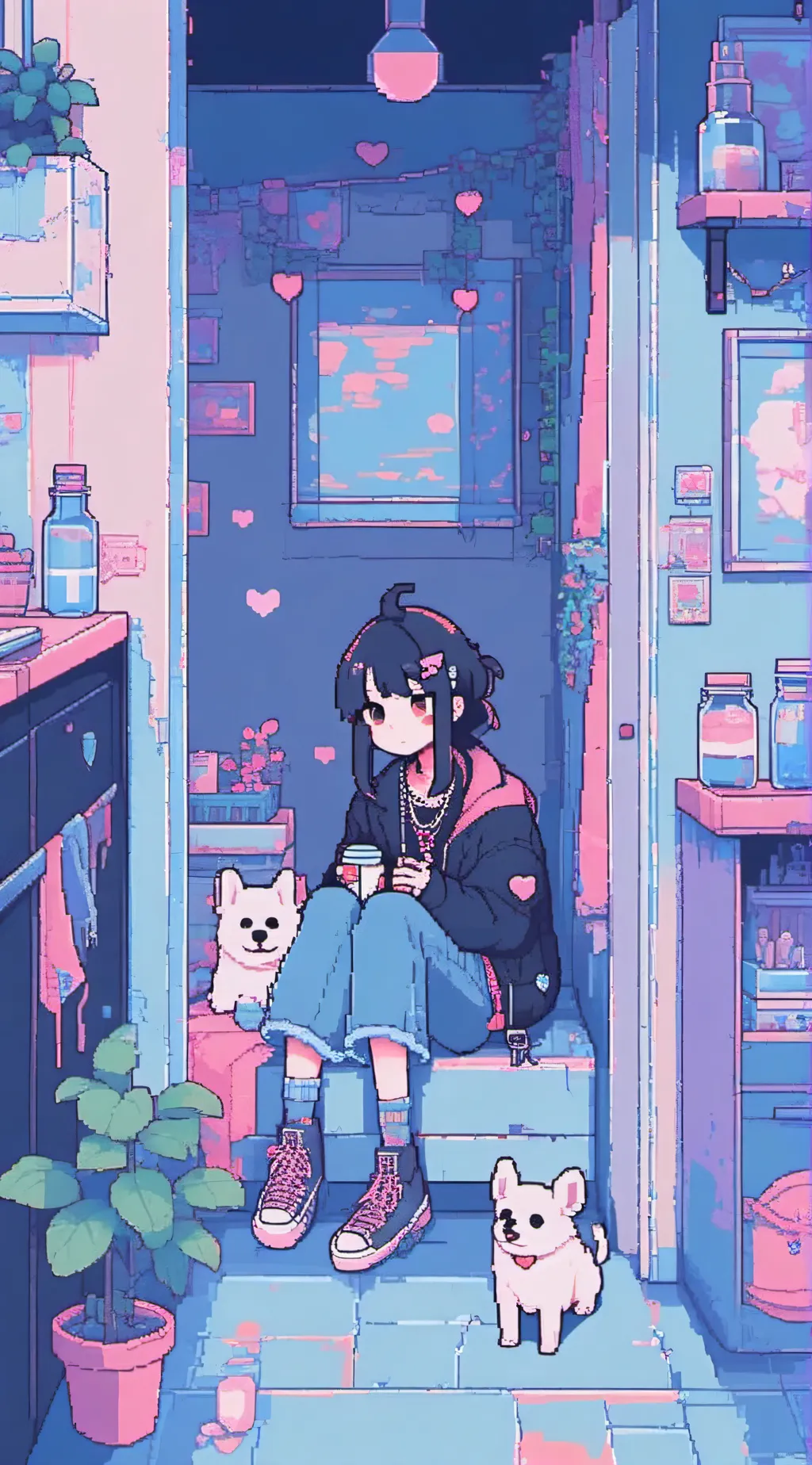 ai character: ★N★ background