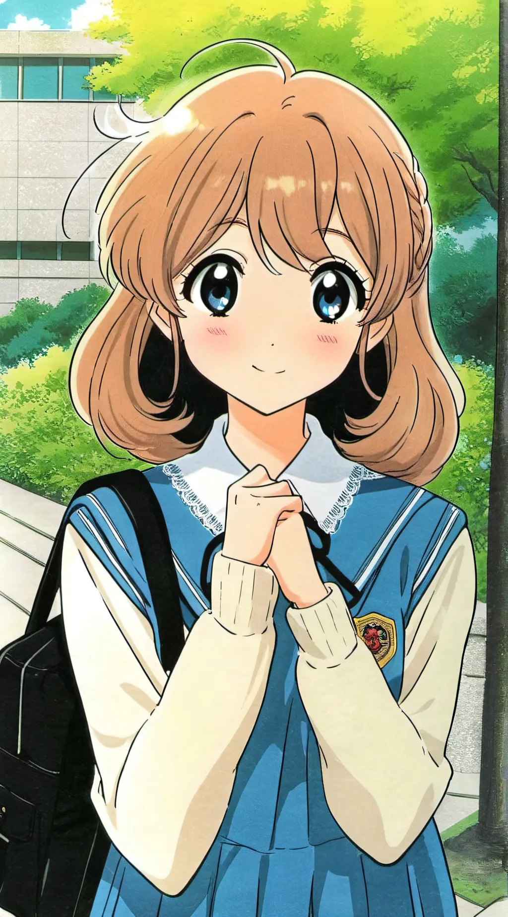 ai character: Marianne  background