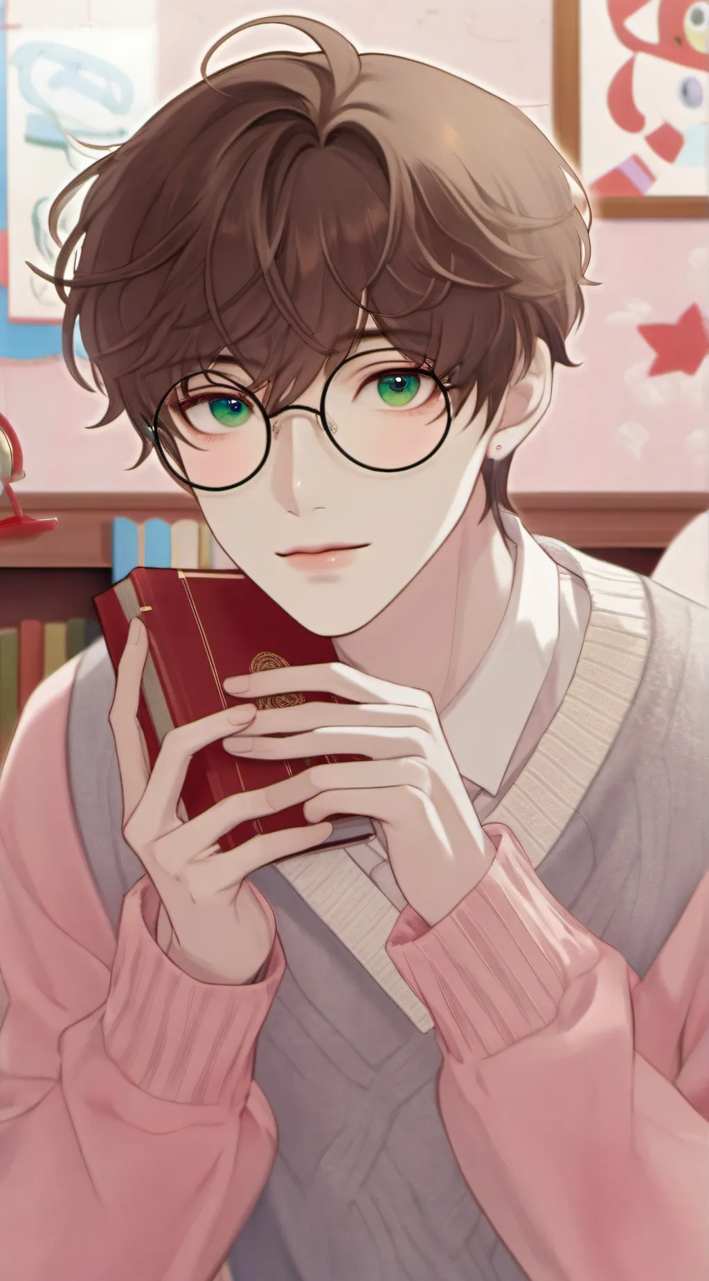 ai character: Mark background