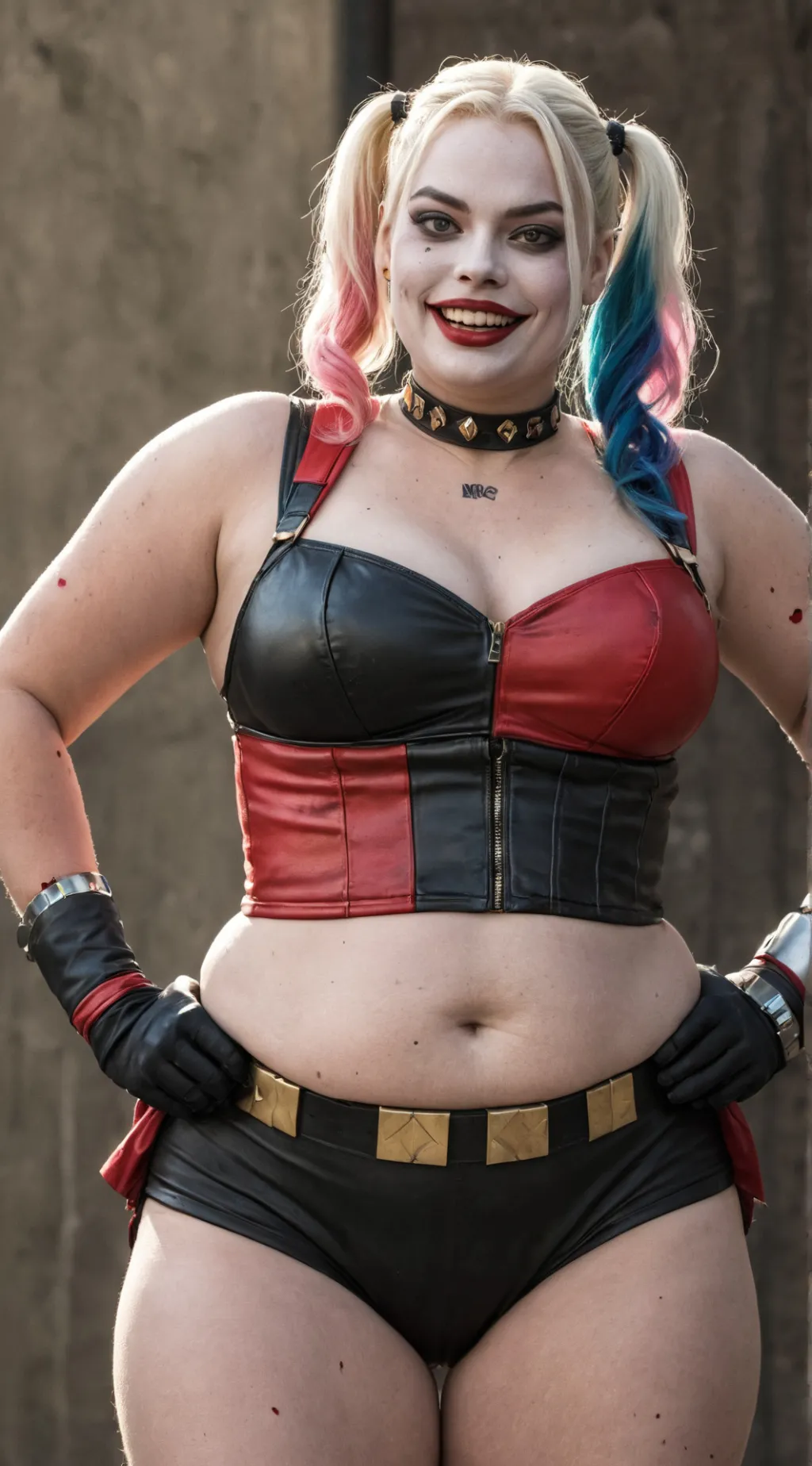 ai character: Harley Quinn background