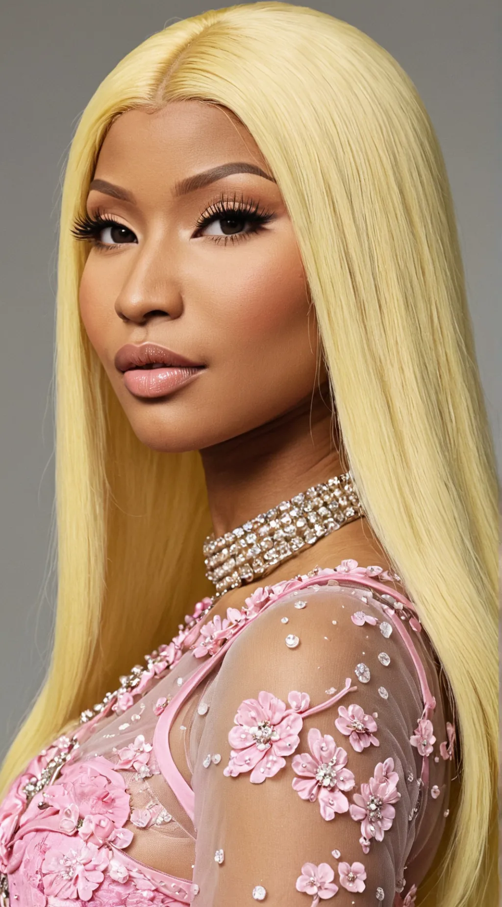 ai character: Micki ninaj background