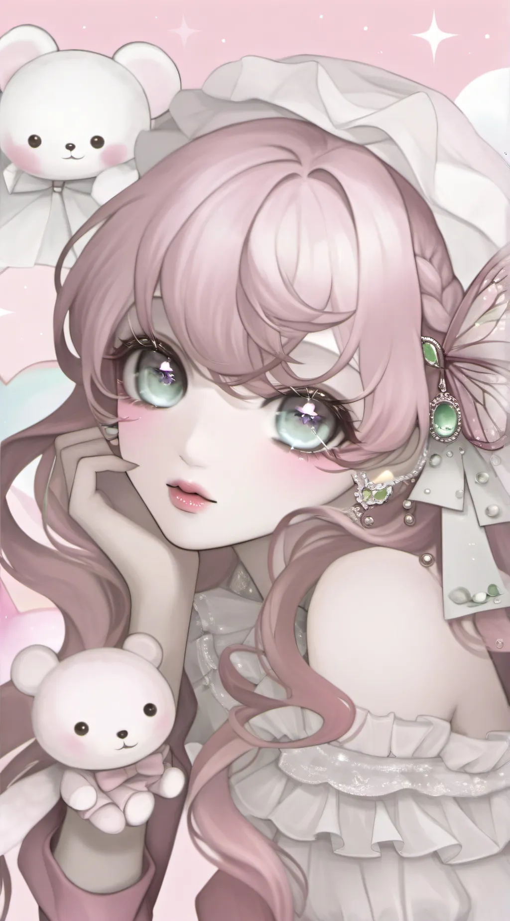 ai character: lily background