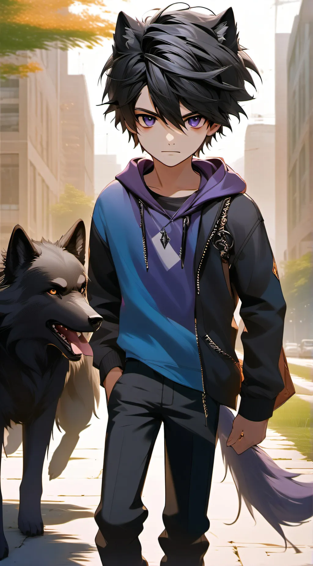 ai character: Noah background